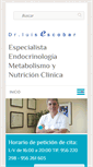 Mobile Screenshot of doctorluisescobar.com